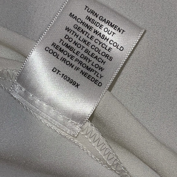 DOTS Cream Polyester Open Front Cardigan 2X - Picture 5 of 6